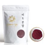 Nanda Life Pure Red Beetroot Powder 200g 100% Korean Jeju Origin Low-Temperature Dried Natural Vegetable Powder _ Made in Korea